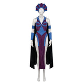 Masters Of The Universe (2026) Evil-Lyn Purple Blue Set Outfits Cosplay Costume