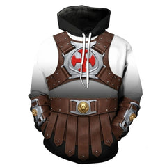 Masters Of The Universe (2026) He-Man Printed Hoodie Outfits Cosplay Costume
