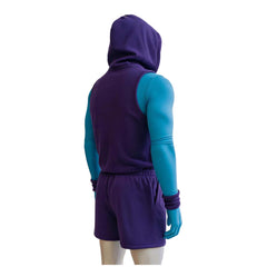 Masters Of The Universe (2026) Skeletor Purple Hoodie Shorts Set Outfits Cosplay Costume