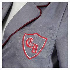 Matilda The Musical School Uniform Gray Jacket Outfits Halloween Cosplay Costume