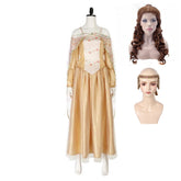Padme Naberrie Amidala Meadow Yellow Dress Outfits Cosplay Costume