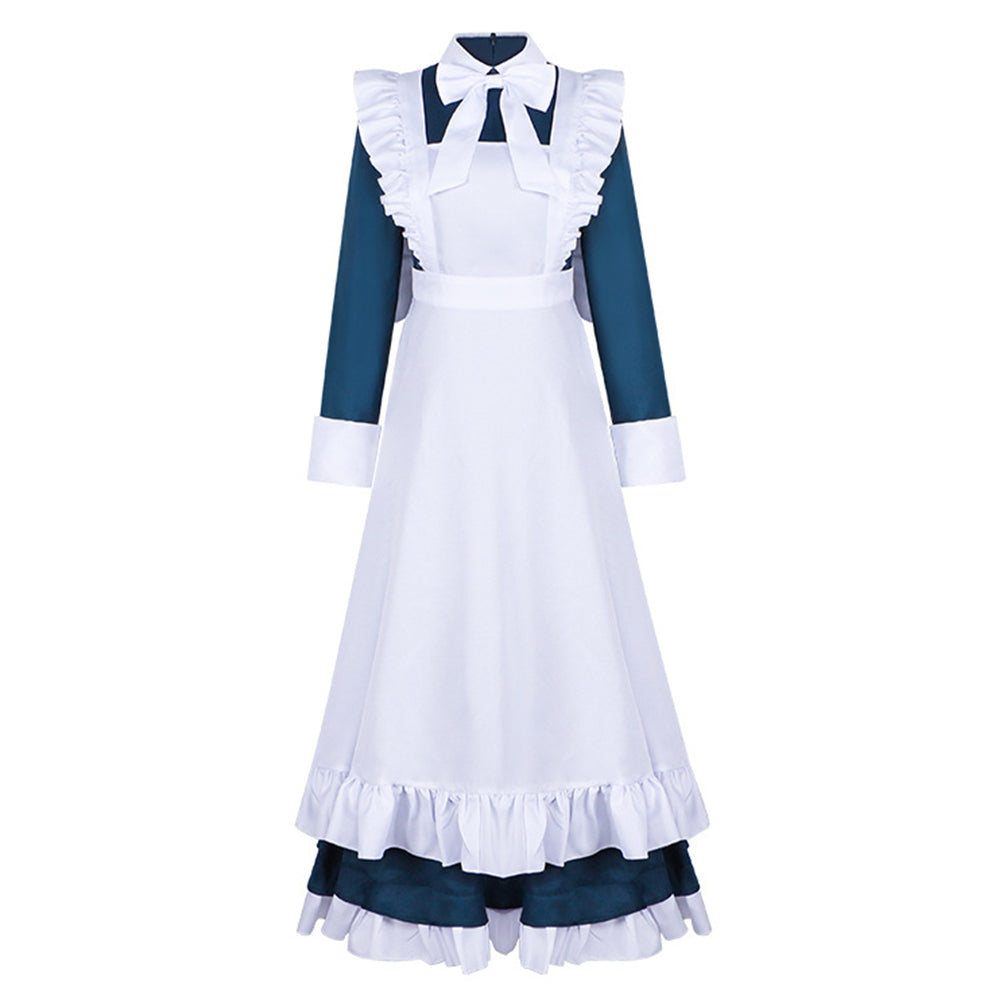 Mechanical Marie (2025) Marie Maid Blue Dress Outfits Cosplay Costume