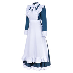 Mechanical Marie (2025) Marie Maid Blue Dress Outfits Cosplay Costume