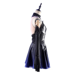 Medalist Hikaru Kamisaki Black Skating Dress Set Outfits Cosplay Costume