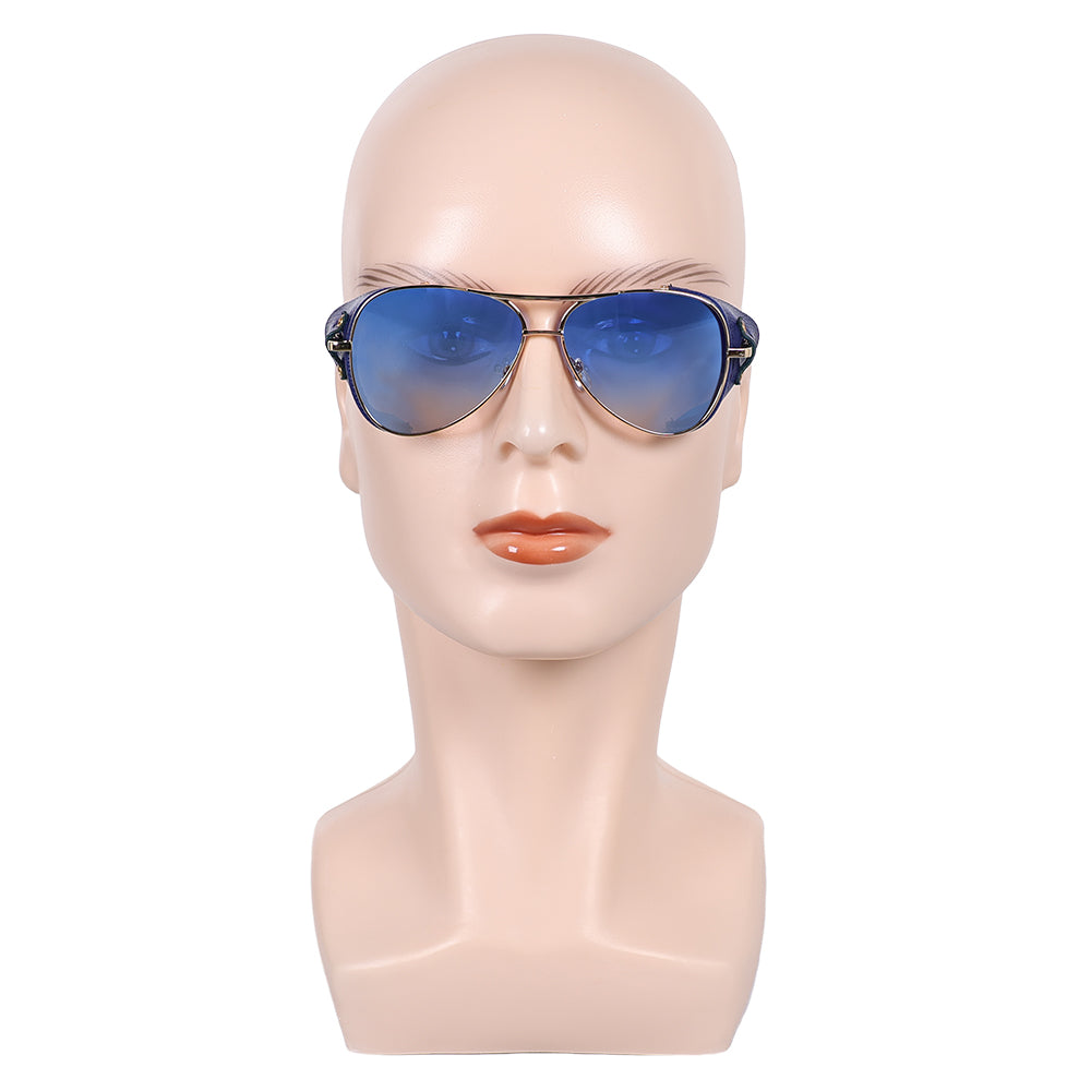 Metamorpho Blue Sunglasses Safety Glasses Cosplay Accessories Steampunk Props