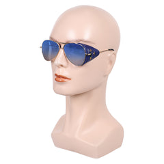 Metamorpho Blue Sunglasses Safety Glasses Cosplay Accessories Steampunk Props