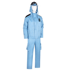 Mickey 17 (2025) Mickey Blue Uniform Set Outfits Cosplay Costume