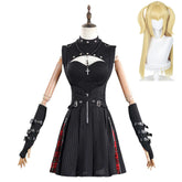 Misa Amane Black Gothic Top Skirt Set Outfits Cosplay Costume Carnival Suit