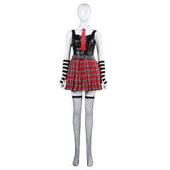 Misa Amane Black Top Red Skirt Set Outfits Cosplay Costume Carnival Suit