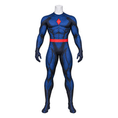 Mister Sinister (2026) Mr. Sinister Blue Red Jumpsuit Set Outfits Cosplay Costume
