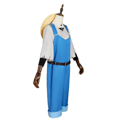 Miyazawa Kenji Blue Overalls Set Outfits Cosplay Costume Halloween Carnival Suit 