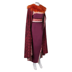 Moana 2 (2024) Matangi Purple Dress Set Outfits Cosplay Costume  