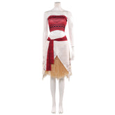 Moana (2026) Moana Red Top Skirt Set Outfits Cosplay Costume