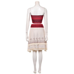 Moana (2026) Moana Red Top Skirt Set Outfits Cosplay Costume
