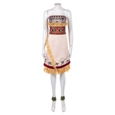 Moana (2026) Moana Yellow Dress Set Outfits Halloween Cosplay Costume