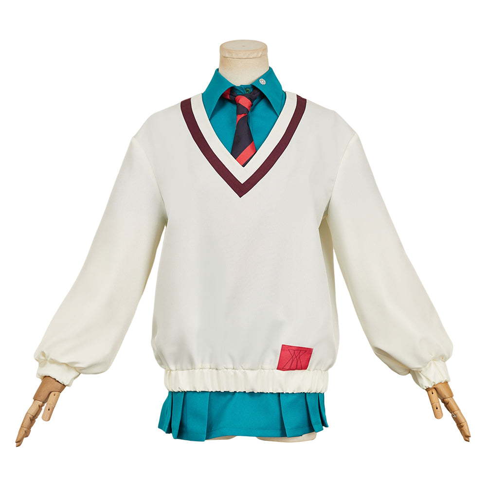 Mobile Suit Gundam GQuuuuuuX (2025) Amate Yuzuriha White Uniform Skirt Outfits Cosplay Costume