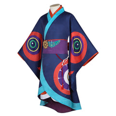 Mononoke: Karakasa Kusuriuri Blue Kimono Set Outfits Cosplay Costume