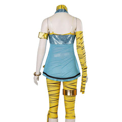 Monster High Cleo De Nile Blue Yellow Set Outfits Halloween Cosplay Costume
