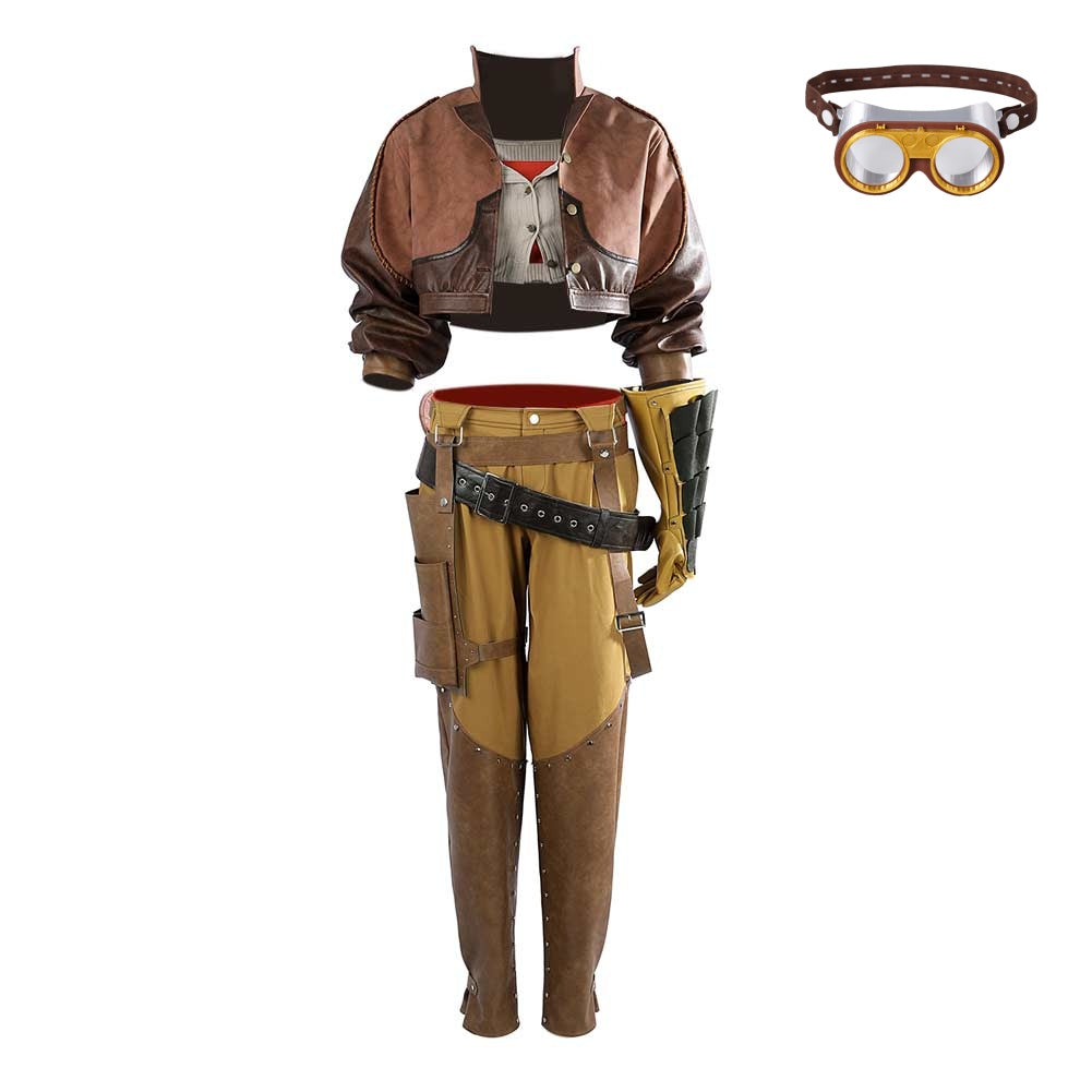 Monster Hunter Wilds (2025) Gemma Brown Outfits Cosplay Costume