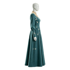 Monster: The Lizzie Borden Story (2026) Lizzie Green Dress Outfits Cosplay Costume