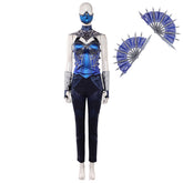 Mortal Kombat II (2026) Kitana Blue Black Set Outfits Cosplay Costume