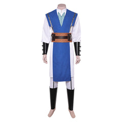 Mortal Kombat II (2025) Lord Raiden Blue Set Outfits Cosplay Costume