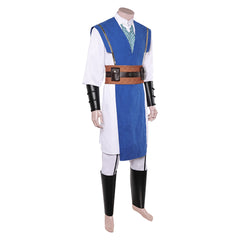 Mortal Kombat II (2025) Lord Raiden Blue Set Outfits Cosplay Costume