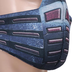 Mortal Kombat II (2025) Scorpion Black Face Mask Cosplay Accessories Props