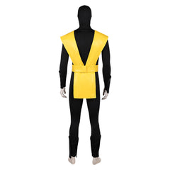 Mortal Kombat II (2025) Scorpion Yellow Set Outfits Cosplay Costume