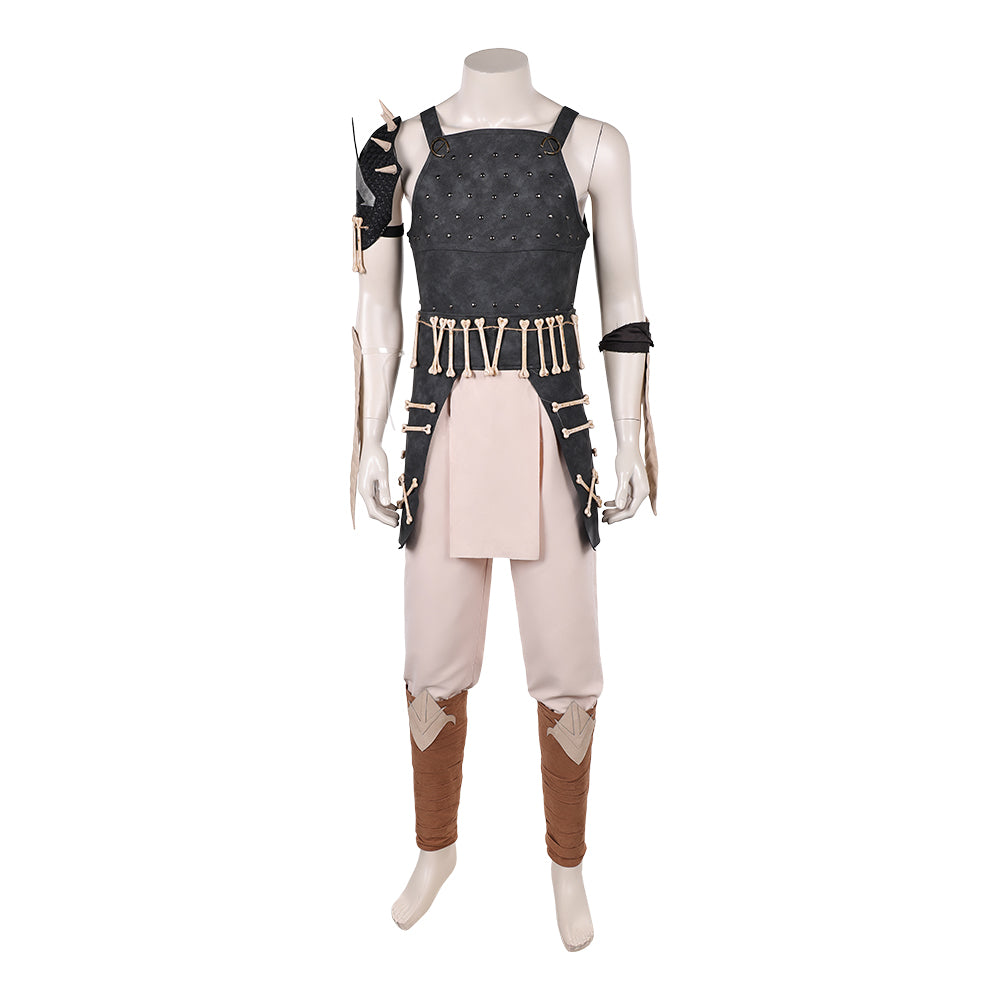 Mortal Kombat II (2026) Baraka Black Vest Set Outfits Halloween Cosplay Costume