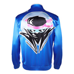 Mortal Kombat II (2026) Johnny Cage Blue Zipper Jacket Outfits Cosplay Costume