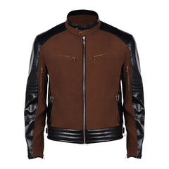 Mortal Kombat II (2026) Johnny Cage Uncaged Fury Brown Jacket Outfits Cosplay Costume