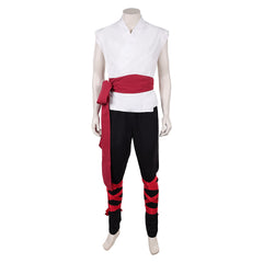 Mortal Kombat II (2026) Liu Kang White Kung Fu Set Outfits Cosplay Costume