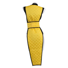 Mortal Kombat Scorpion Women Bodysuit Set Outfits Cosplay Costume