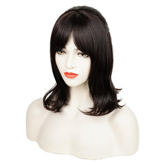 Movie Beetlejuice Beetlejuice (2024) Astrid Deetz Wig Horror Cosplay Accessories Halloween Carnival Props