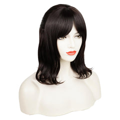 Movie Beetlejuice Beetlejuice (2024) Astrid Deetz Wig Horror Cosplay Accessories Halloween Carnival Props