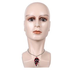 Movie Deadpool & Wolverine (2024) Deadpool Matching Necklace Cosplay Halloween Carnival Accessories Props