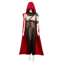 Movie Furiosa: A Mad Max Saga (2024) Furiosa Brown Set Cosplay Costume Outfits Halloween Carnival Suit