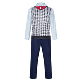 Movie Inside Out 2 (2024) Fear White Shirt Outfits Cosplay Costume Halloween Carnival Suit