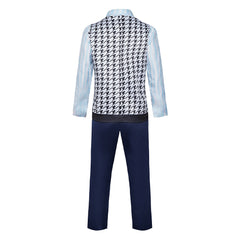 Movie Inside Out 2 (2024) Fear White Shirt Outfits Cosplay Costume Halloween Carnival Suit