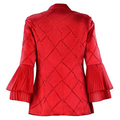Movie Joker 2 (2024) Harley Quinn Red Suit Coat Cosplay Costume Outfits Halloween Carnival