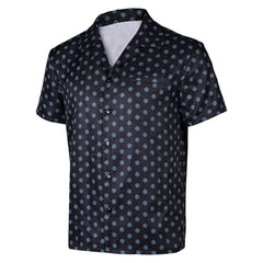 Movie Road House (2024) Dalton Black Shirt Outfits Cosplay Costume Halloween Carnival Suit