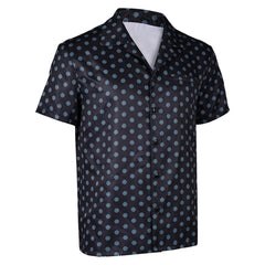 Movie Road House (2024) Dalton Black Shirt Outfits Cosplay Costume Halloween Carnival Suit