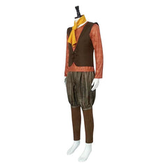 Movie Sherk Rumpelstiltskin Brown Outfits Cosplay Costume Halloween Carnival Suit