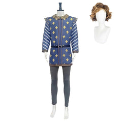 Shrek Prince Charming Blue Set Outfits Cosplay Costume Halloween Carnival Suit