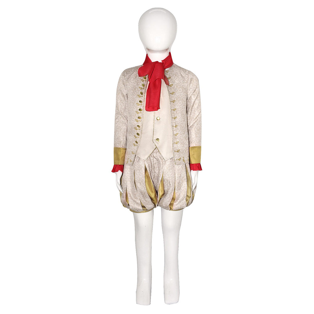 Movie Shrek Rumpelstiltskin White King Outfits Cosplay Costume Halloween Carnival Suit