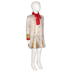 Movie Shrek Rumpelstiltskin White King Outfits Cosplay Costume Halloween Carnival Suit