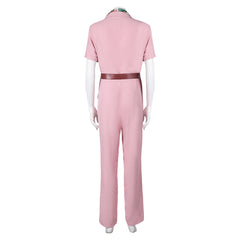 Movie The Fall Guy (2024) Jody Moreno Pink Jumpsuit Cosplay Costume Outfits Halloween Carnival Suit