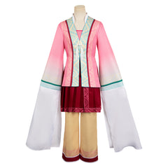 Movie White Snake 3 (2024) Baoqing Fox Pink Outfits Cosplay Costume Halloween Carnival Suit
