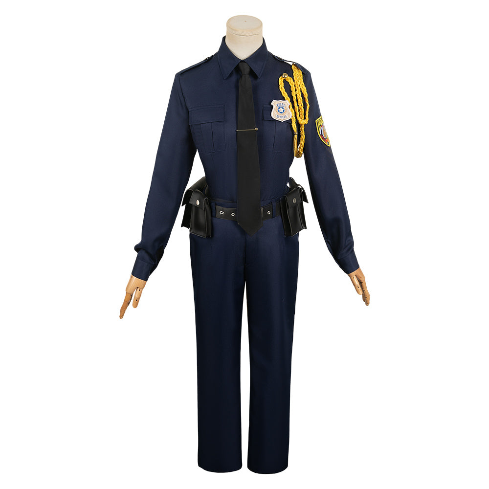 Movie Zootopia 2 Nick Blue Police Uniform Outfits Cosplay Costume Halloween Carnival Suit